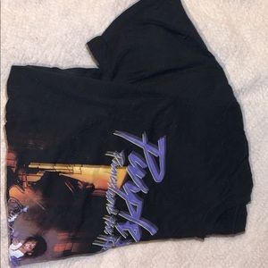 purple rain prince graphic tee